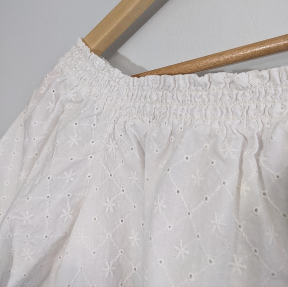 H&M Broderie Crop Top, S - Picture 3 of 8